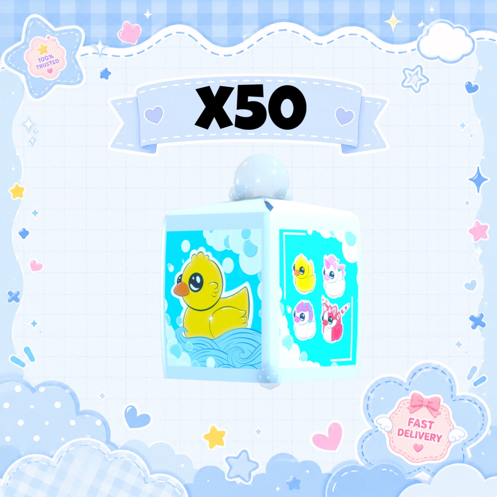 x50 Rubber Ducky Boxes