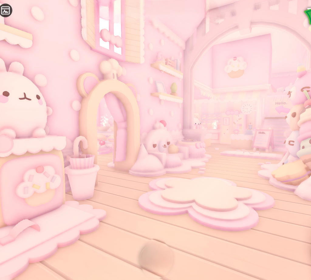 🎀pink bakershop house