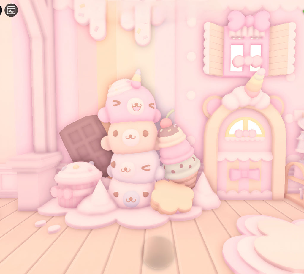 🎀pink bakershop house