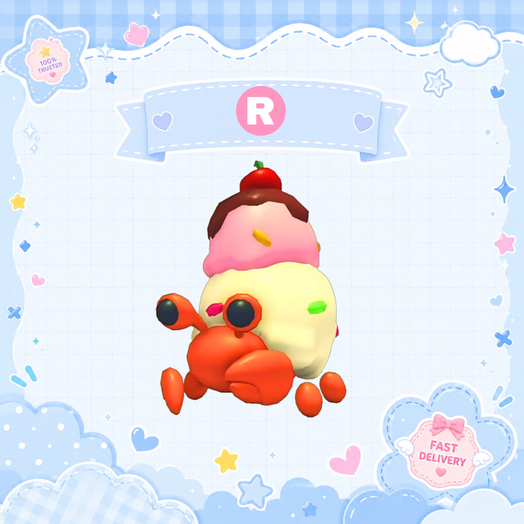Ice Cream Hermit Crab - Ride